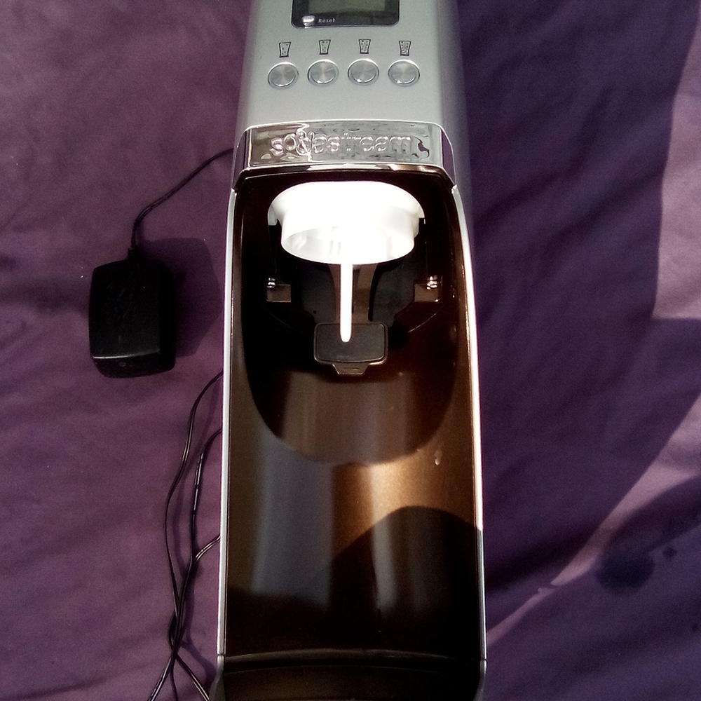 SodaStream Brown and Silver Home Carbonation Machine